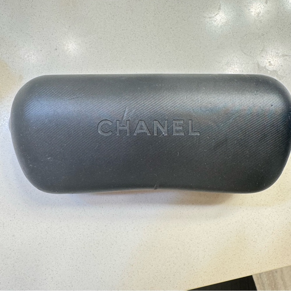 Authentic Chanel Sunglass Case & Dustbag
